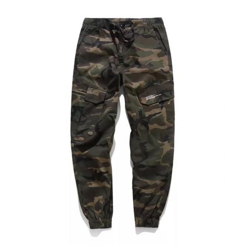 American Camouflage Jogger Kalhoty