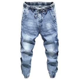 Boční Nýty Stretch Jogger Jeans