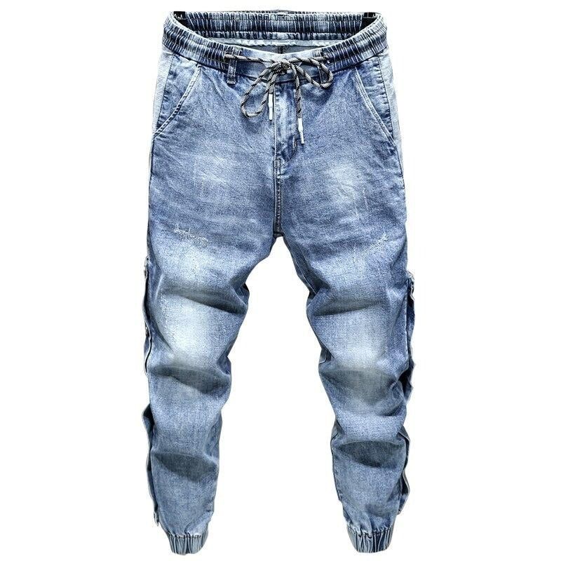 Boční Nýty Stretch Jogger Jeans