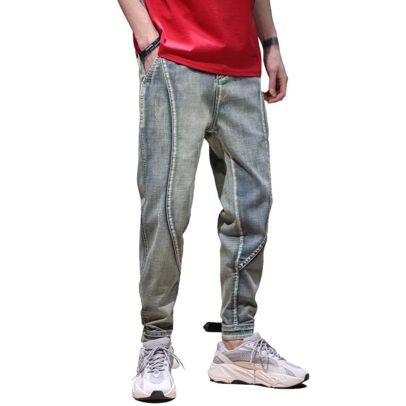 Příchody Retro Elastický Pasový Jogger