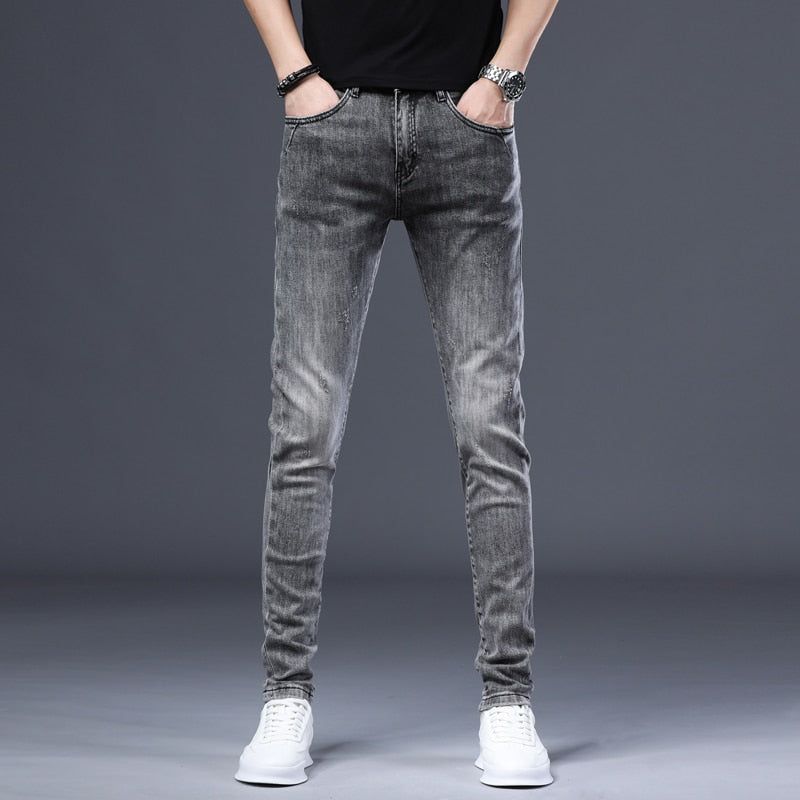 Skinny Stretch Leisure Denim Kalhoty