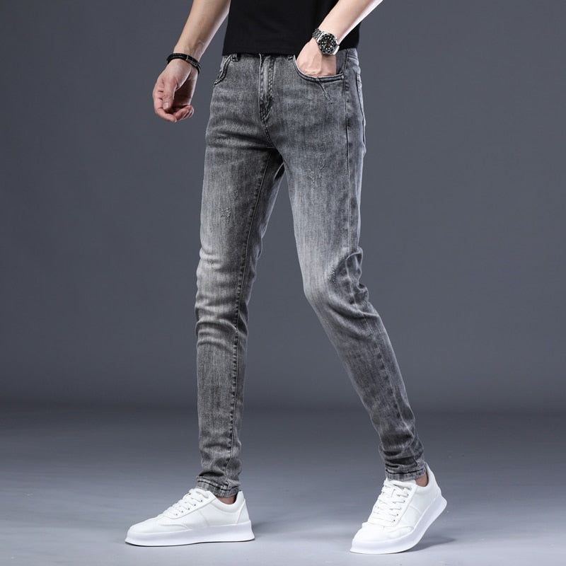 Skinny Stretch Leisure Denim Kalhoty