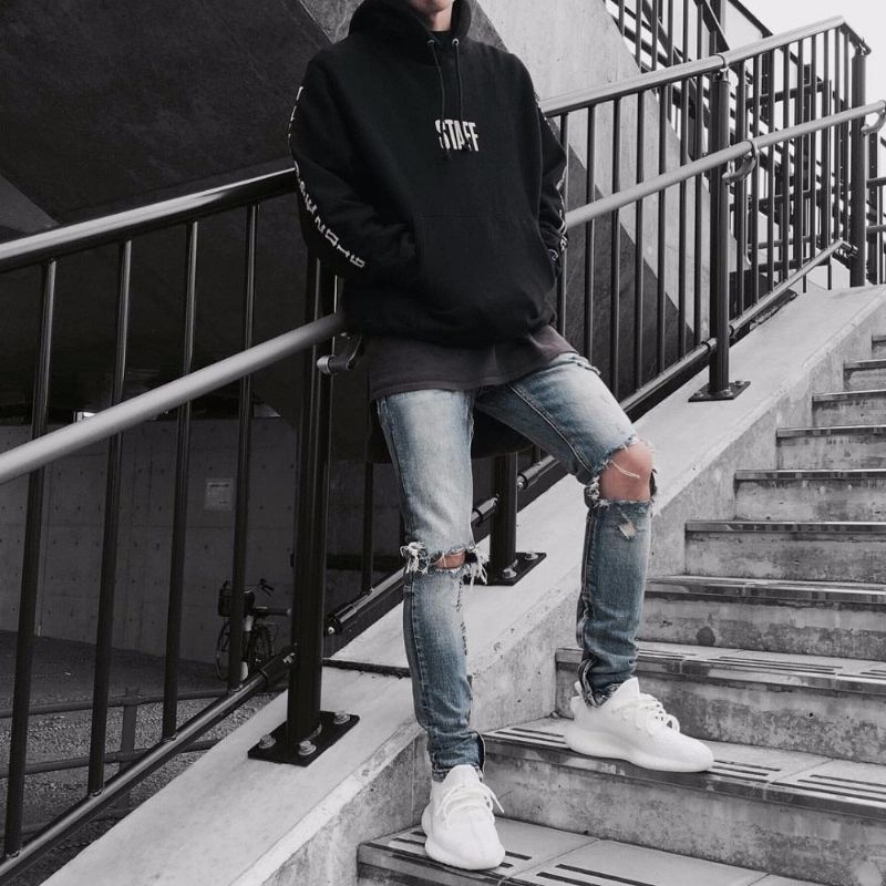 Streetwear Ripped Jeans