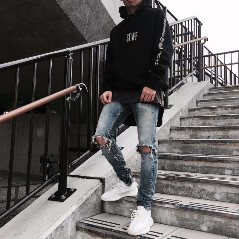 Streetwear Ripped Jeans