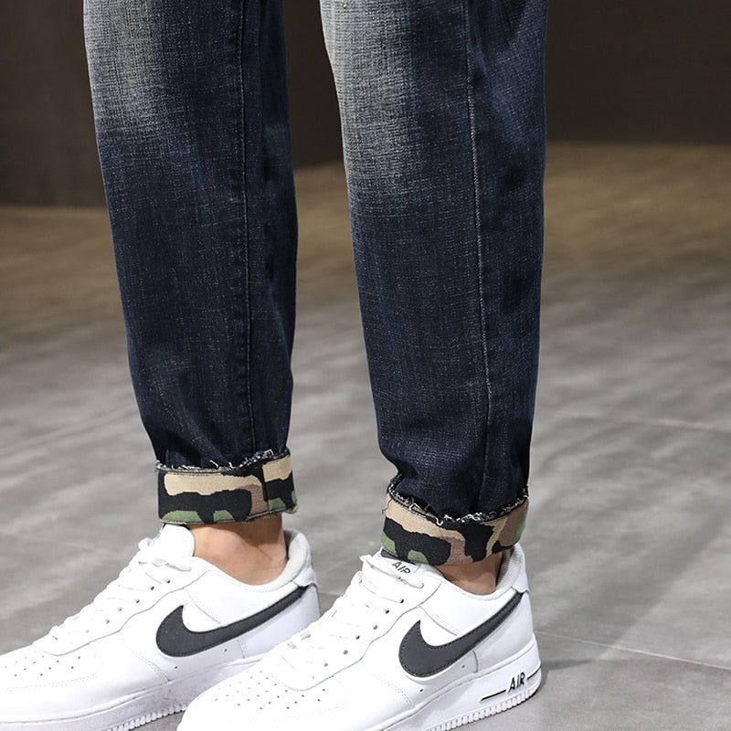 Streetwear Stretch Baggy Denim Jeans