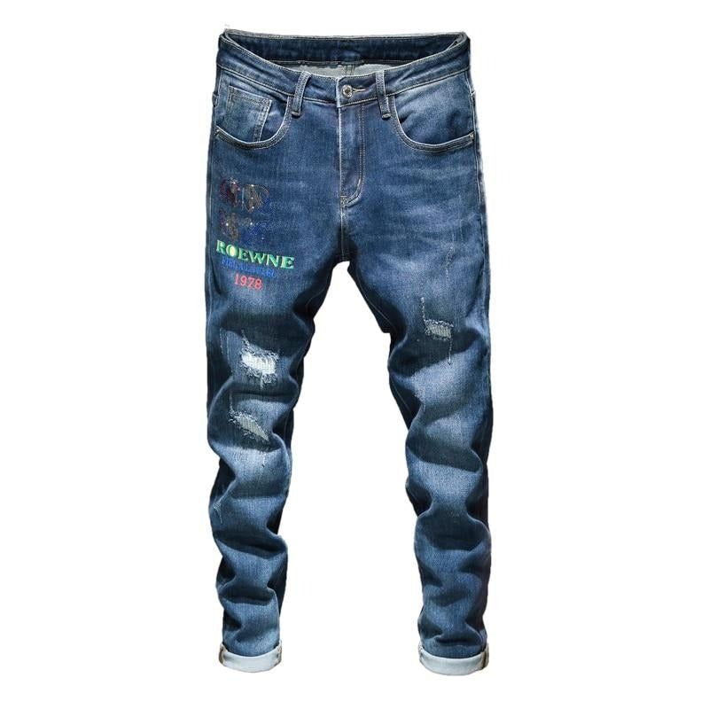 Termotiskem Flitrované Desinger Jeans