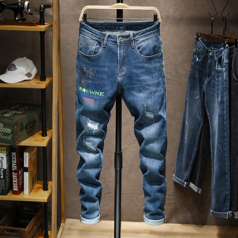 Termotiskem Flitrované Desinger Jeans