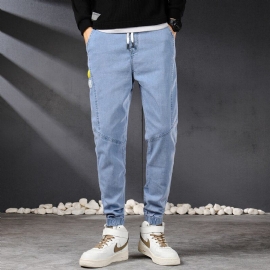 Vintage Streetwear Denim Jogger Kalhoty