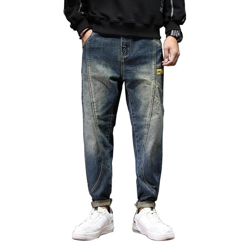 Volný Střih Streetwear Neformální Džíny