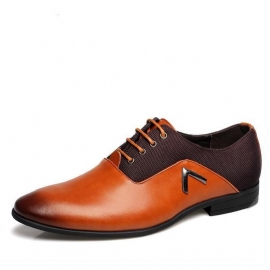 Kožené Elegantní Design Ležérní Oxford