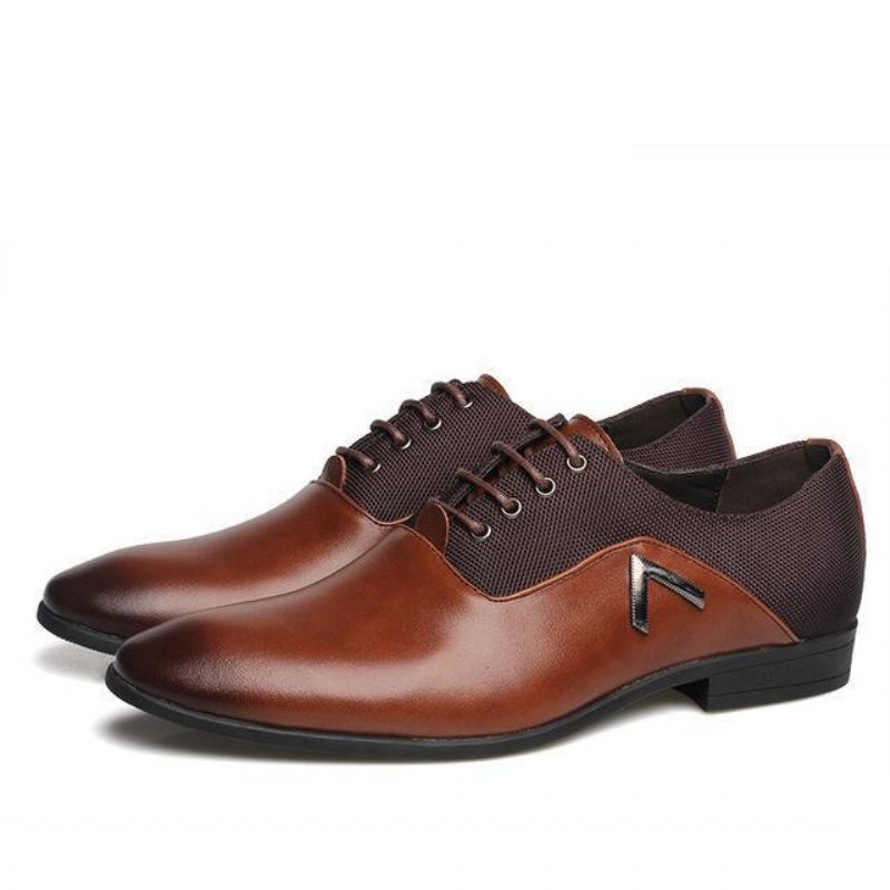 Kožené Elegantní Design Ležérní Oxford