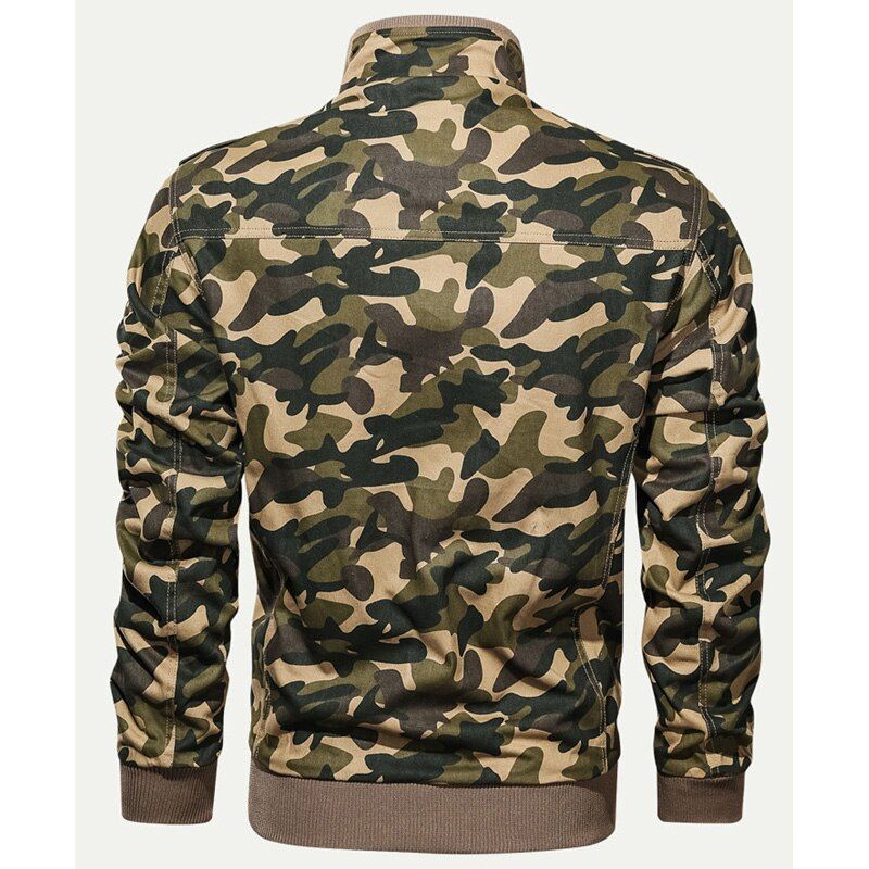 Taktická Bunda Bomber Army Camo