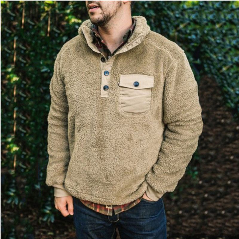 Zimní Svetr Sherpa Fleece Teddy