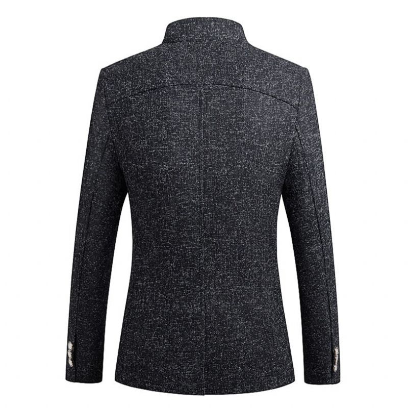 Anglický Styl Business Stand Collar Blazer