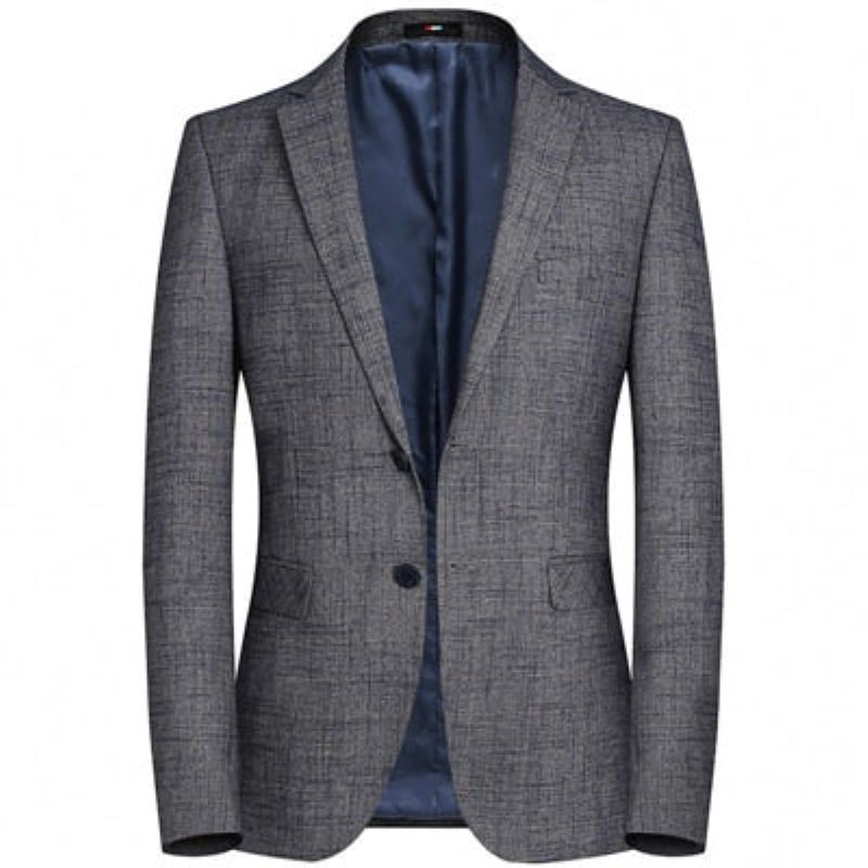 Slim Fit Business Fashion Muži Blazer