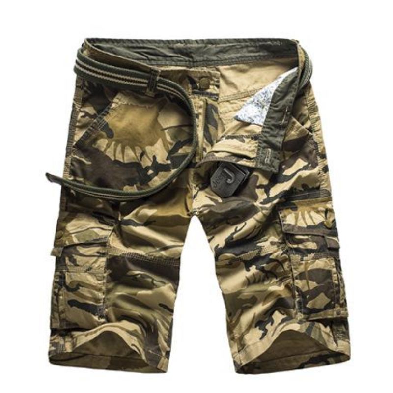 Camo Cargo Šortky