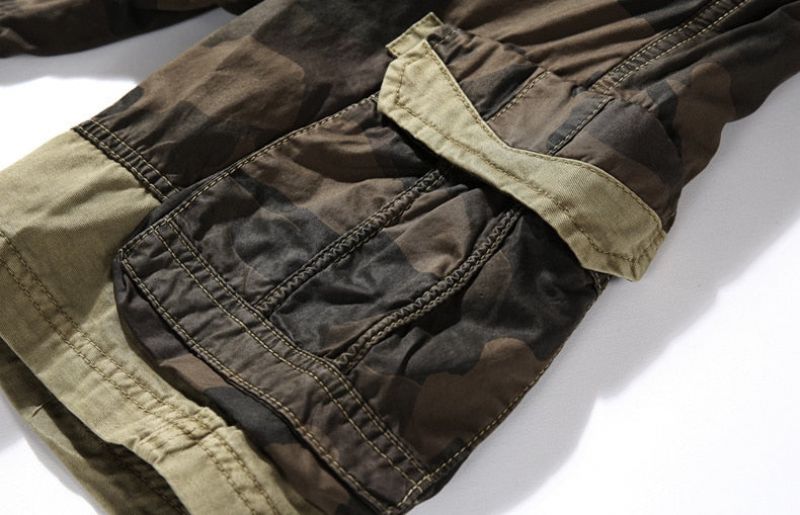 Camouflage Cargo Shorts