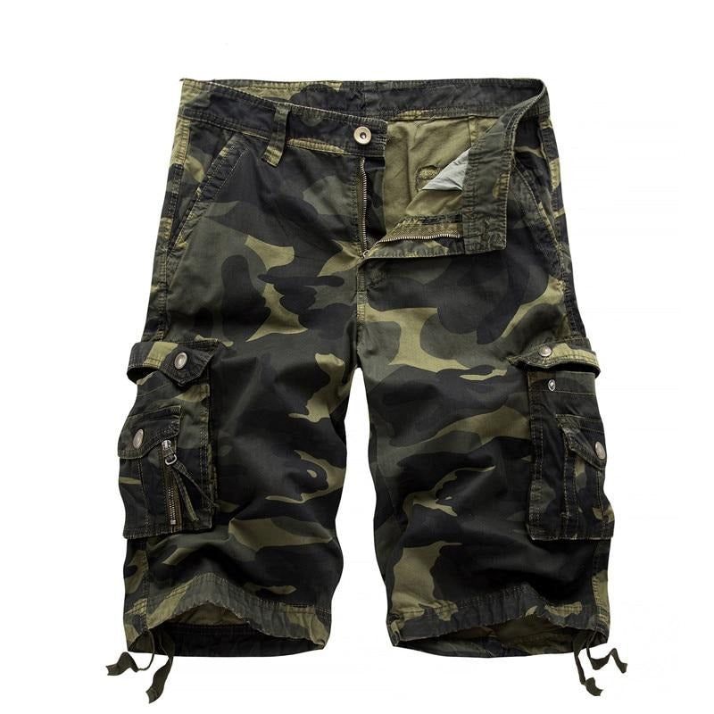 Vojenské Šortky Camo Cargo