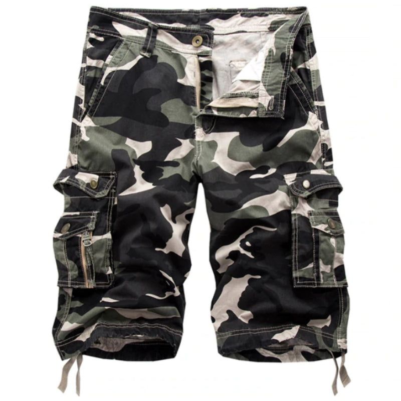 Vojenské Šortky Camo Cargo