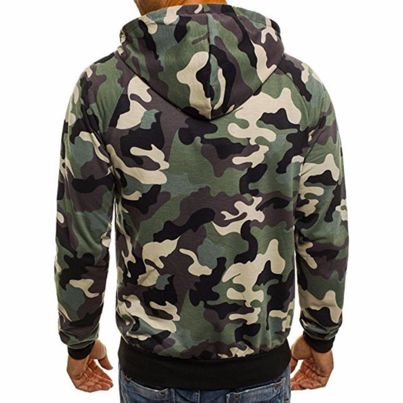 Zimní Causal Camo Mikiny