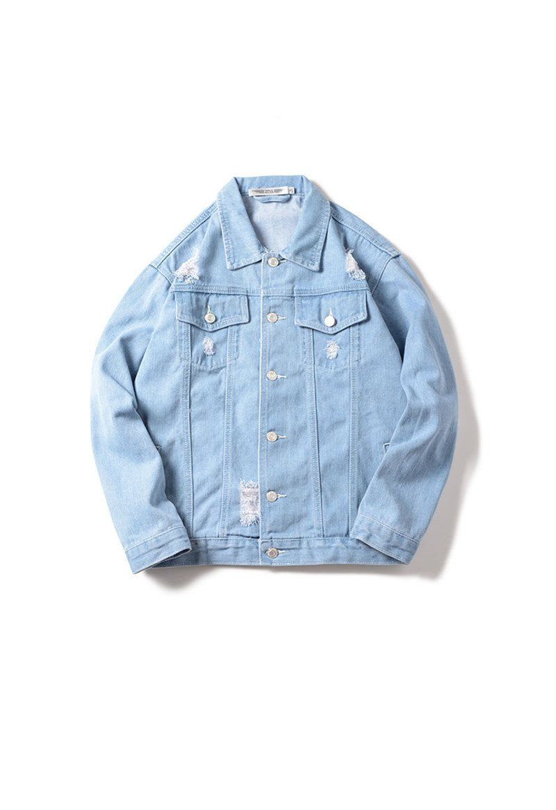 Jean Jacket Spring Hole