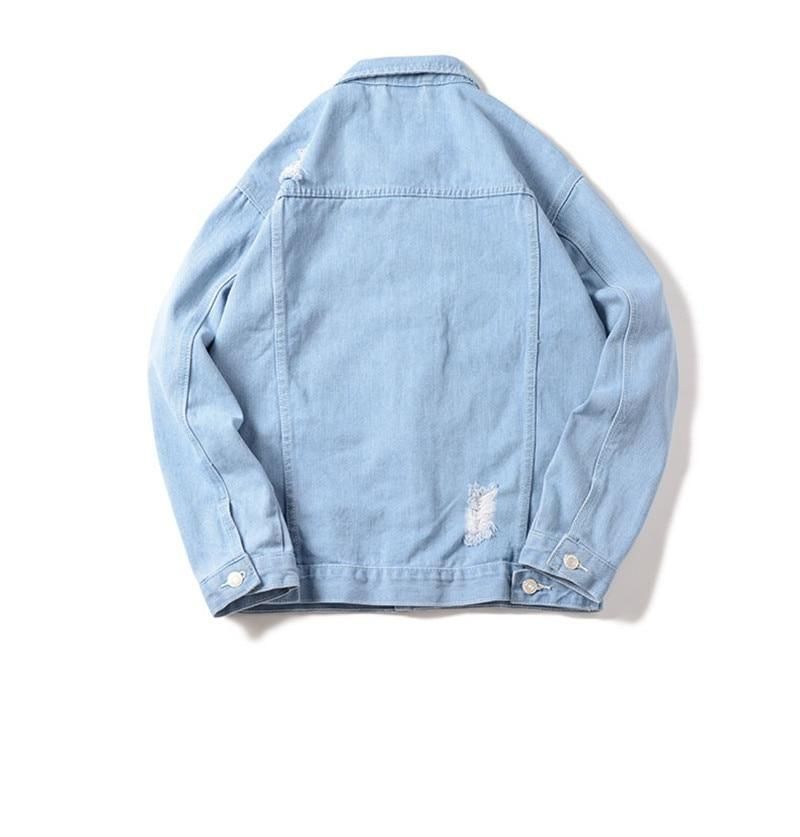 Jean Jacket Spring Hole