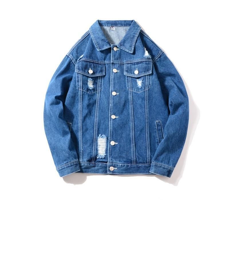 Jean Jacket Spring Hole