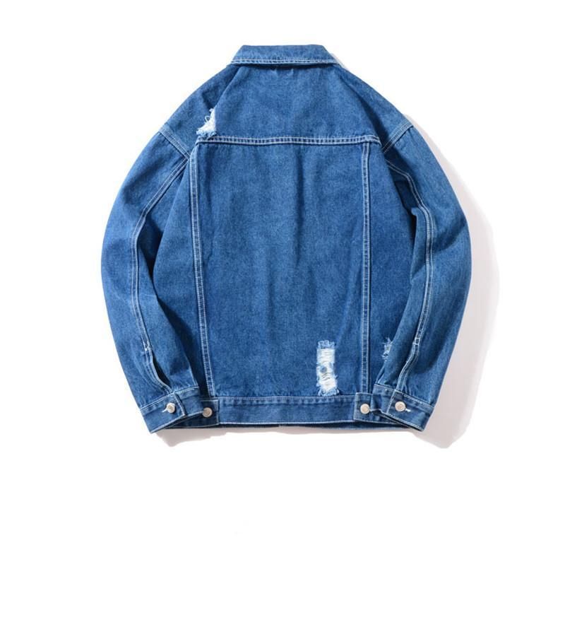 Jean Jacket Spring Hole