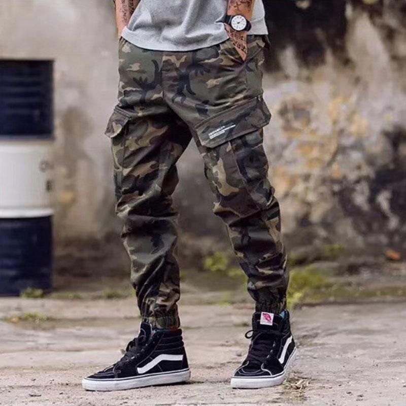 American Camouflage Jogger Kalhoty