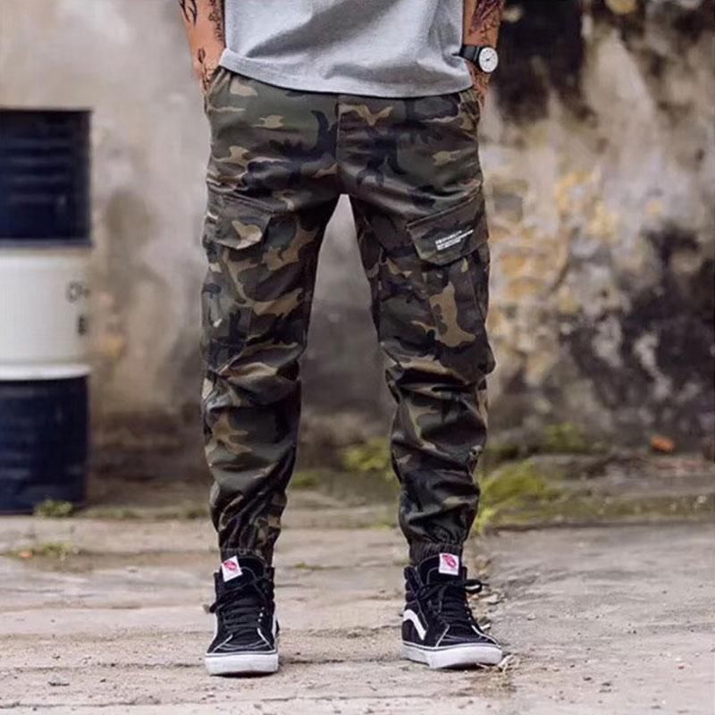 American Camouflage Jogger Kalhoty