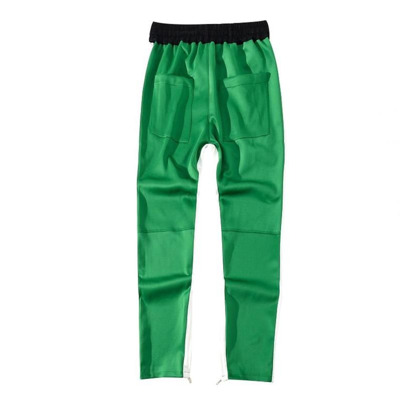 Pruhované Track Long Skinny Joggers