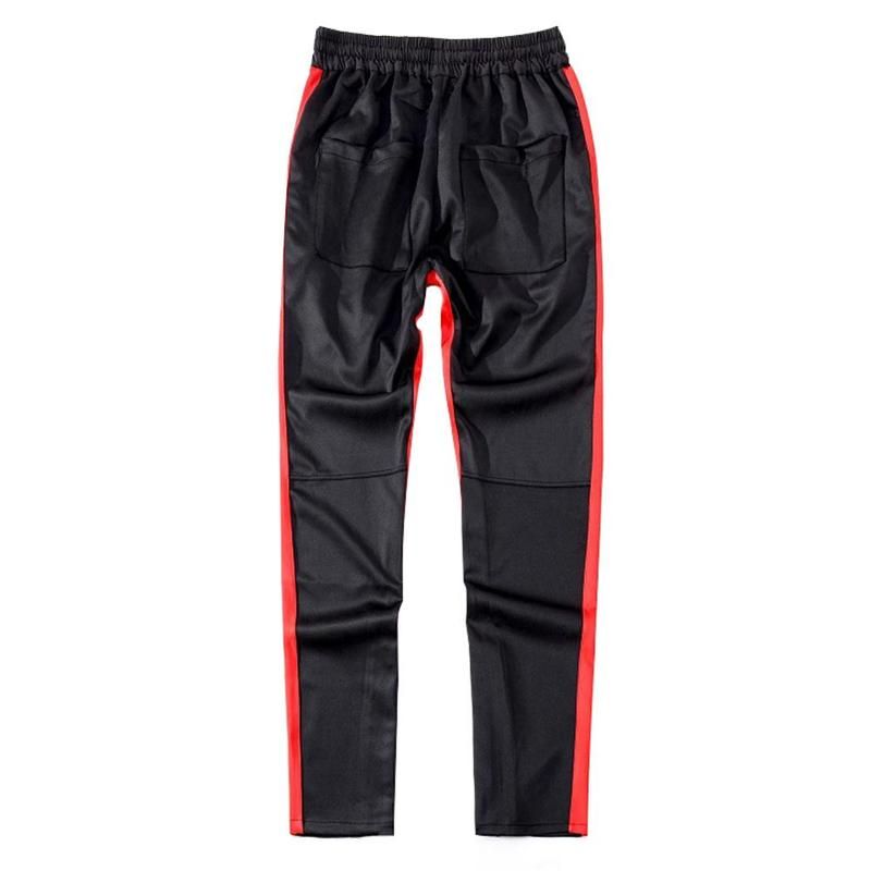 Pruhované Track Long Skinny Joggers