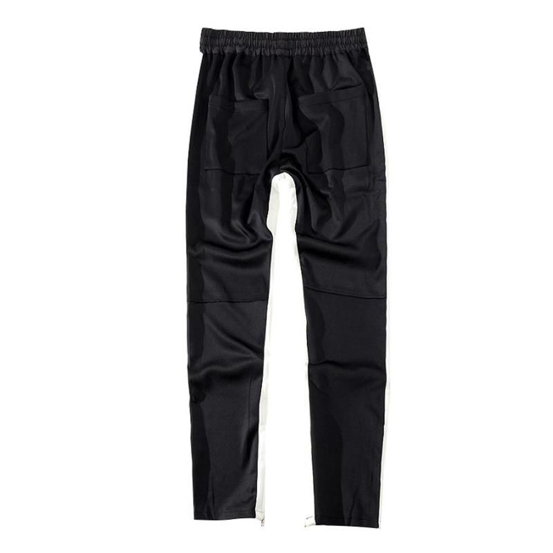 Pruhované Track Long Skinny Joggers