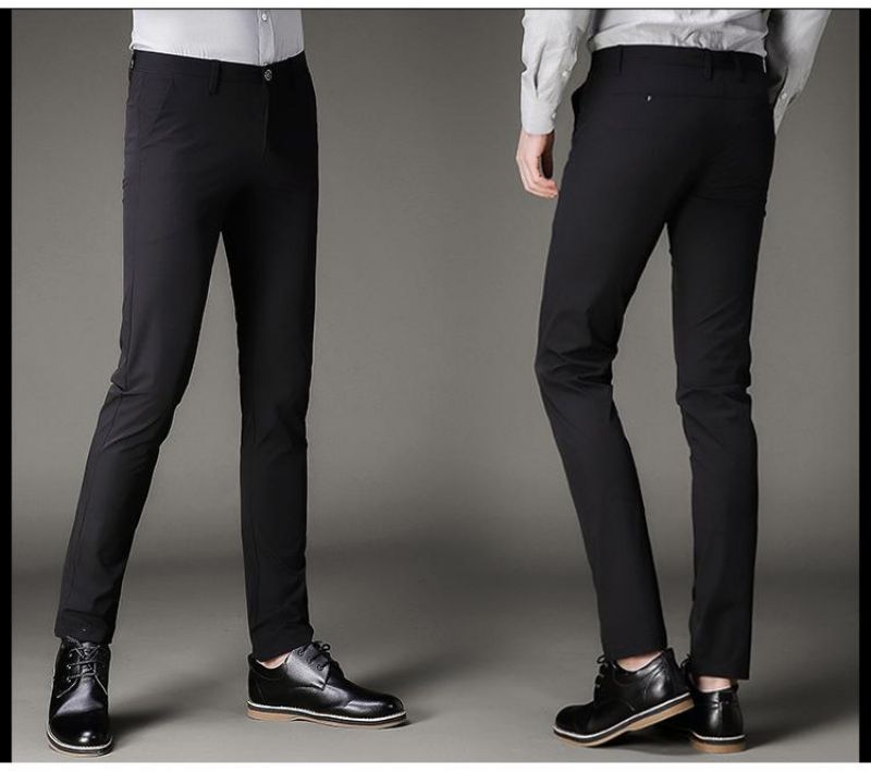 Slim Fit Strečové Kalhoty