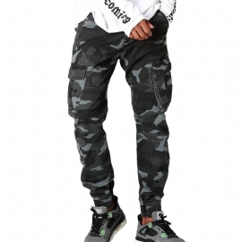 Streetwear Maskáčové Kalhoty Jogger