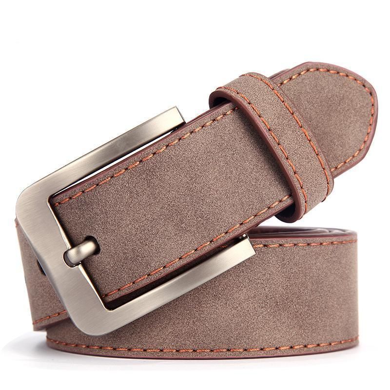 Kožený Pásek Ceinture Homme Belt