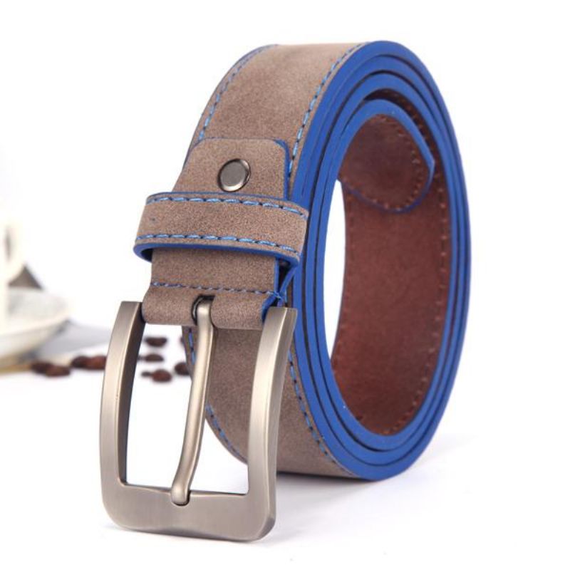 Kožený Pásek Ceinture Homme Belt