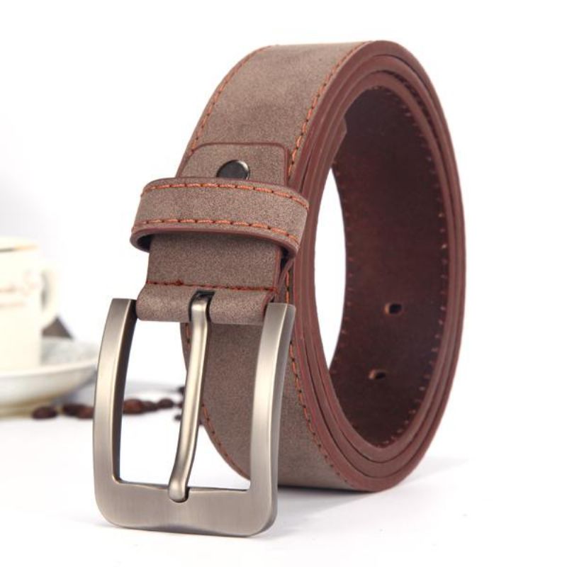 Kožený Pásek Ceinture Homme Belt